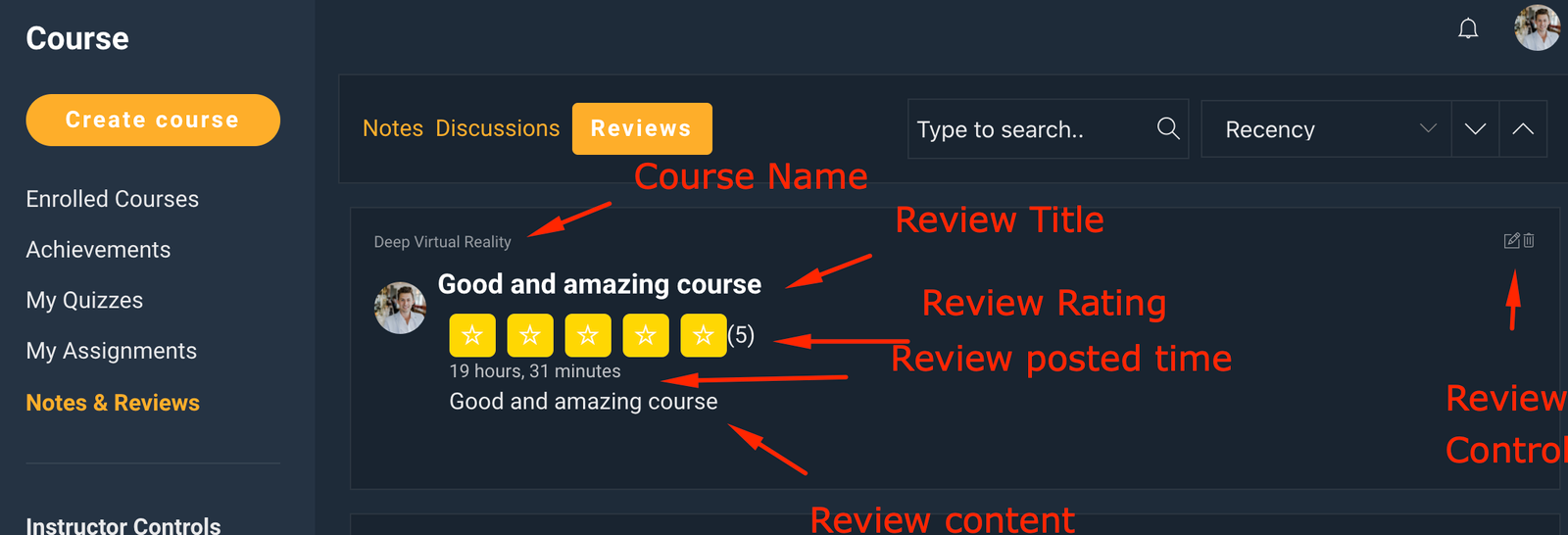 course_reviews %filename MyEduco