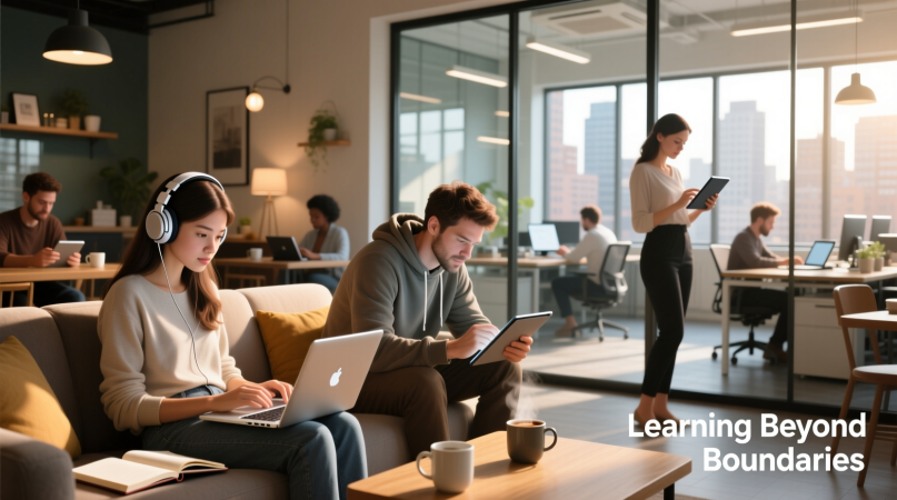 Uzaktan eğitim sertifika programlarının sunduğu zaman ve mekân esnekliği